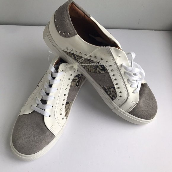 Steve Madden Python Snake Sneakers shoes 9M - Picture 3 of 6